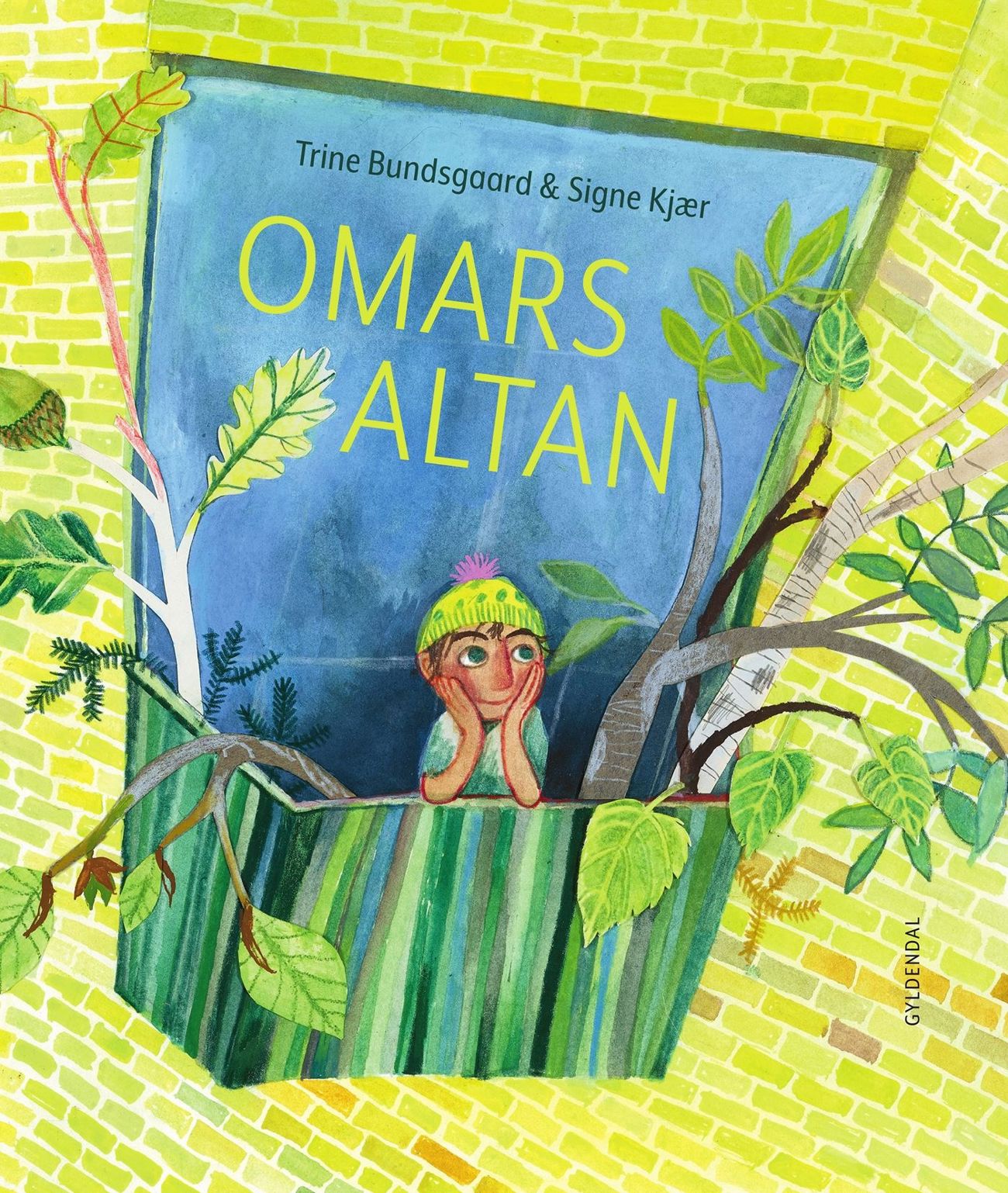 Omar på sin altan