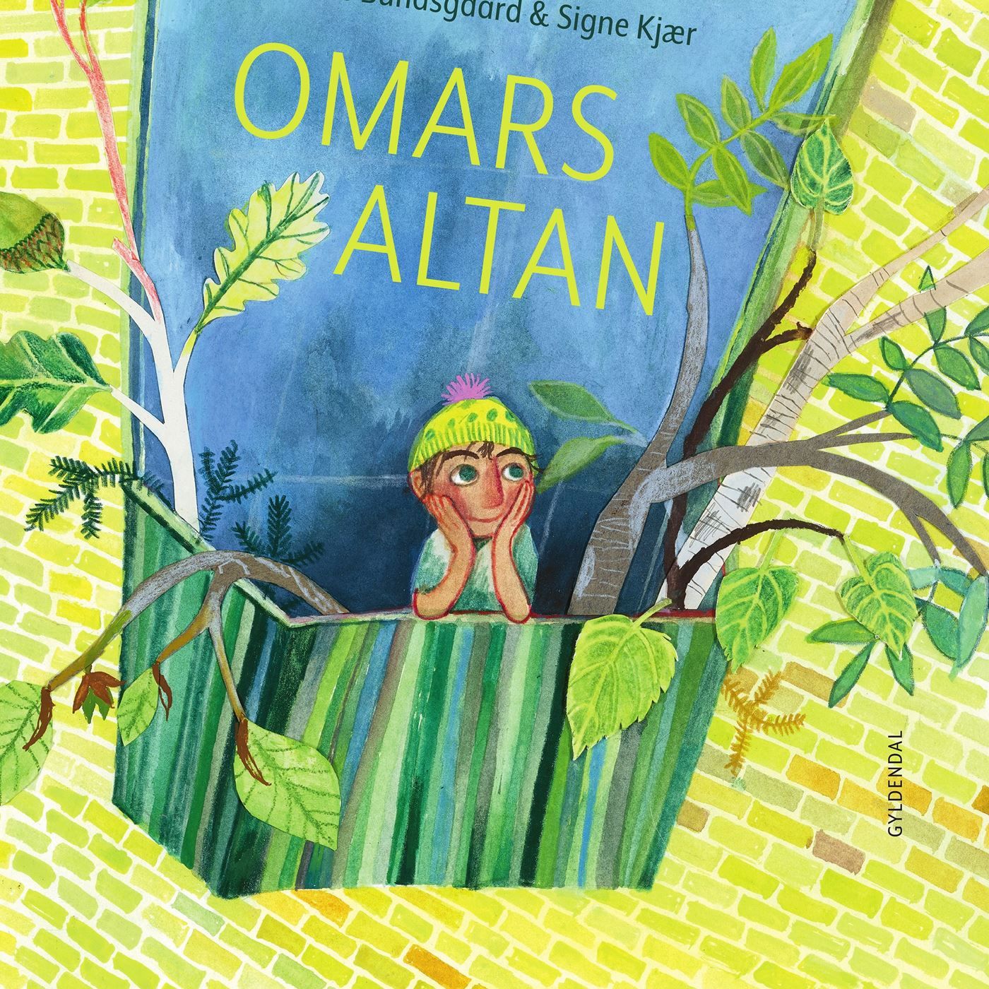 Omar på sin altan