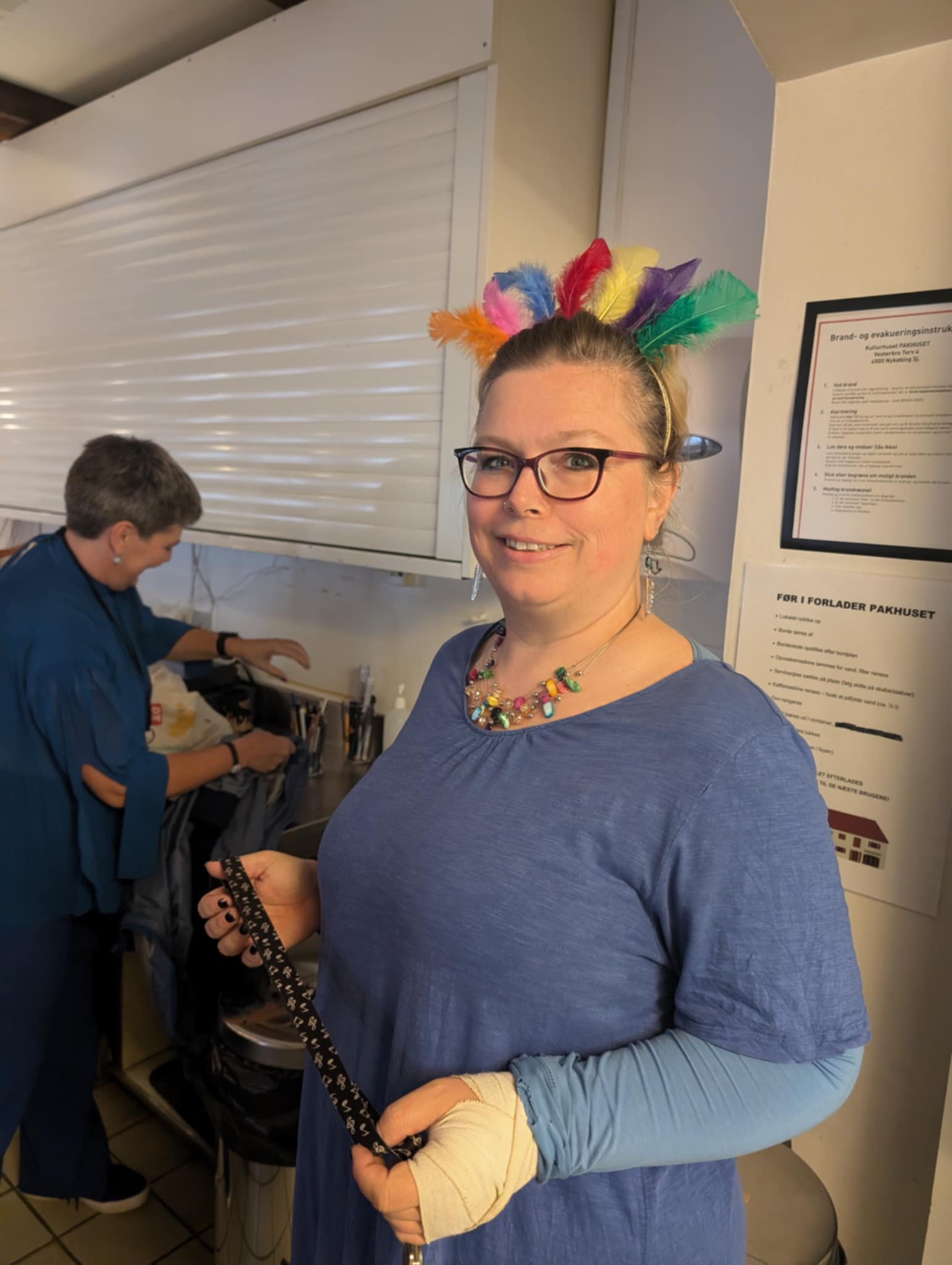 Bibliotekar Annika i Bibber-kostume