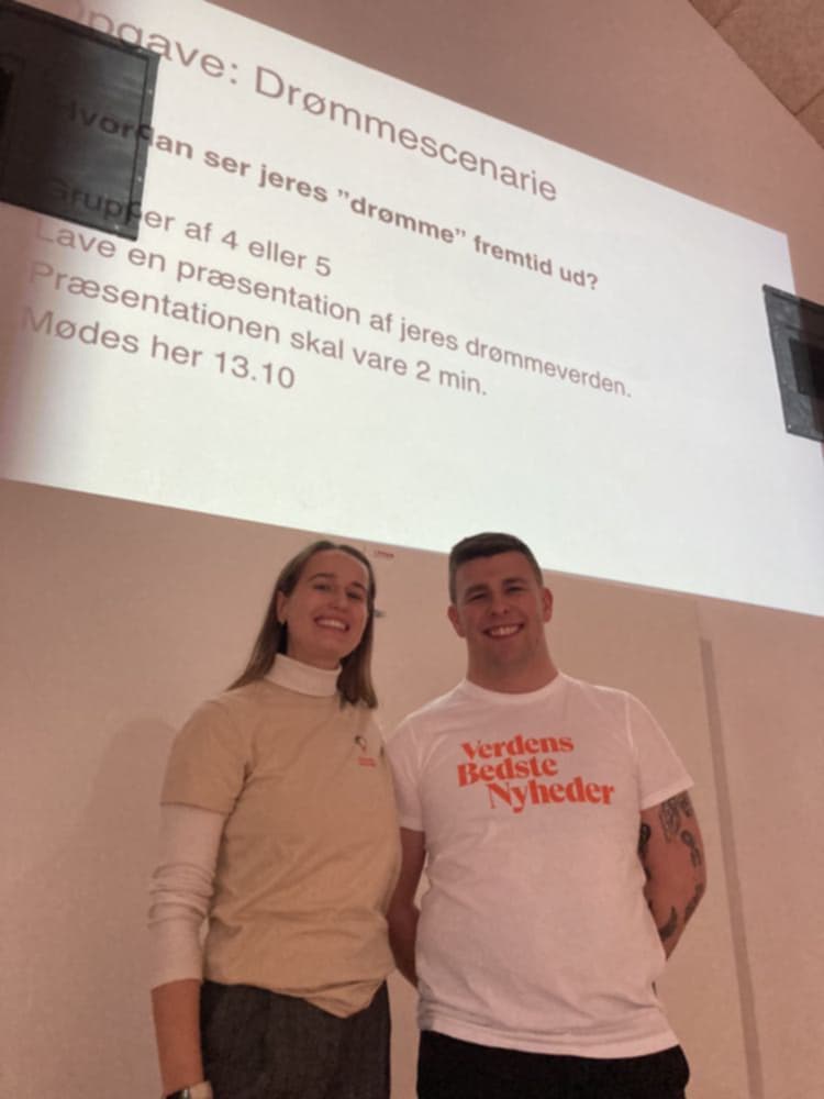 Verdensmålsambassadører fra Verdens Bedste Nyheder har holdt oplæg for 6 klasser i udskolingen om verdensmålene